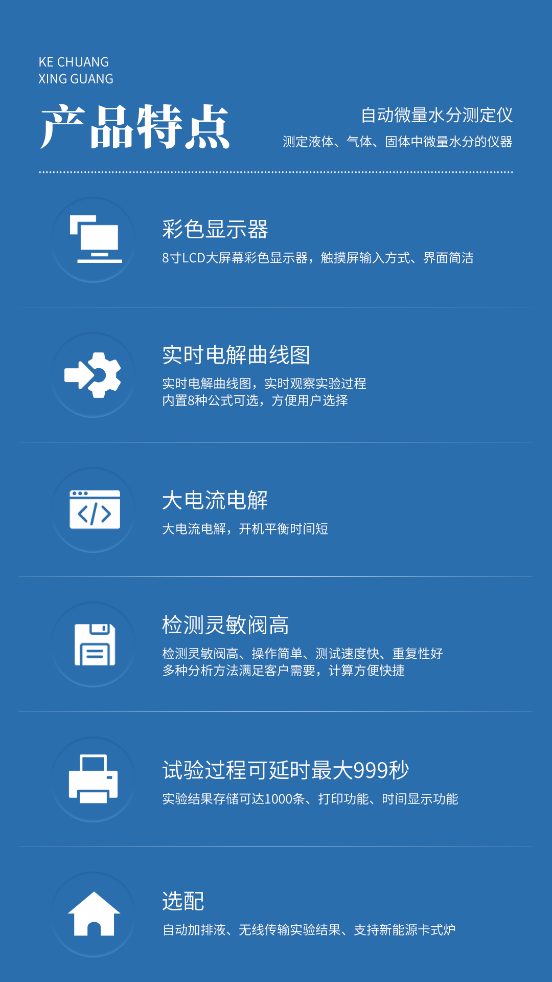 XG611 自动微量水分测定仪