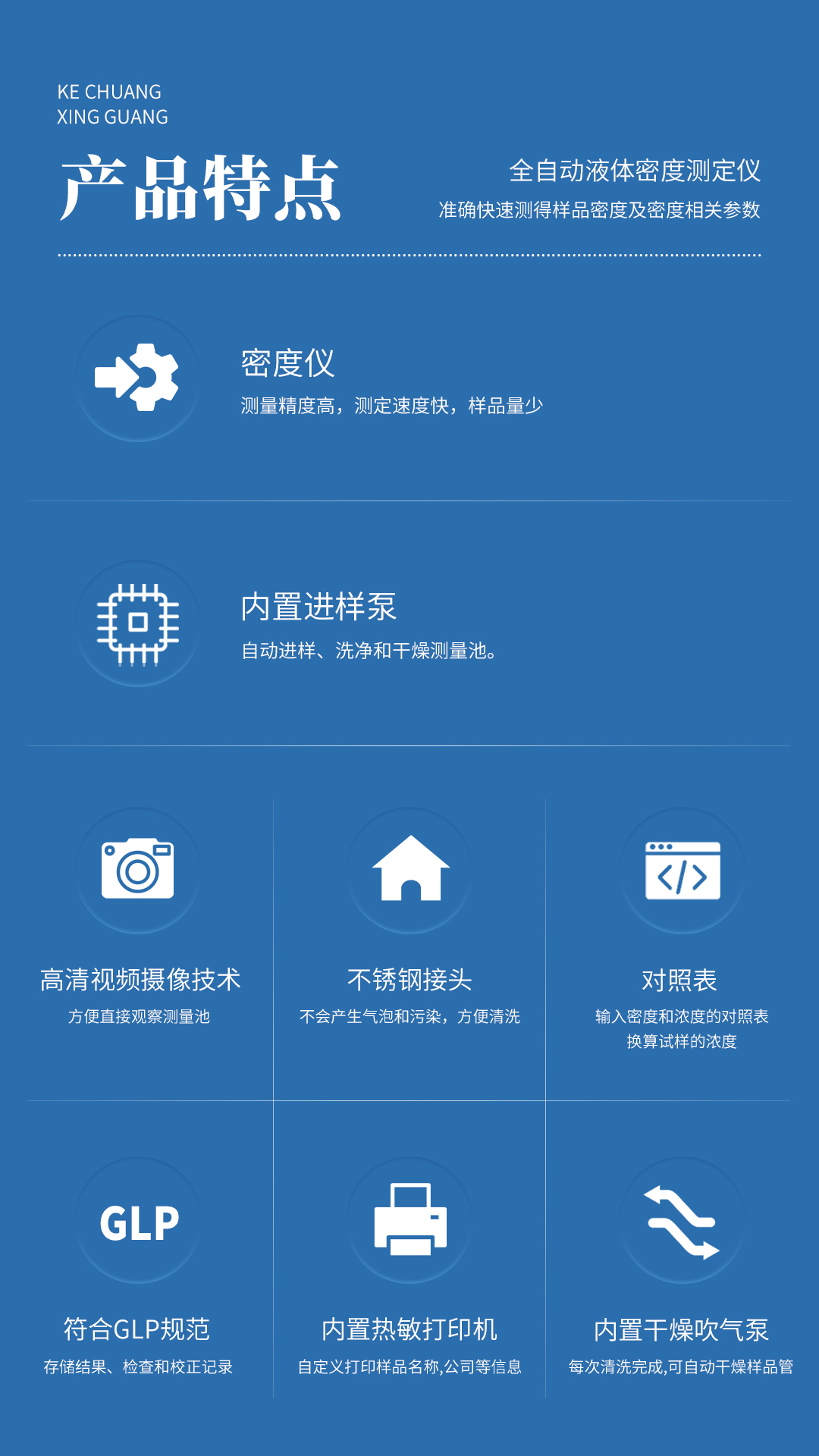 XG628 全自动液体密度测定仪